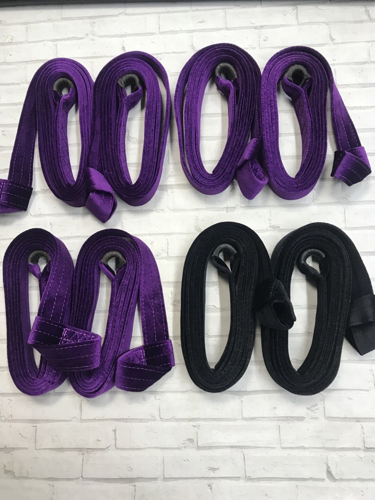 Самозатяжні Повітряні ремені в бархаті 40 мм.