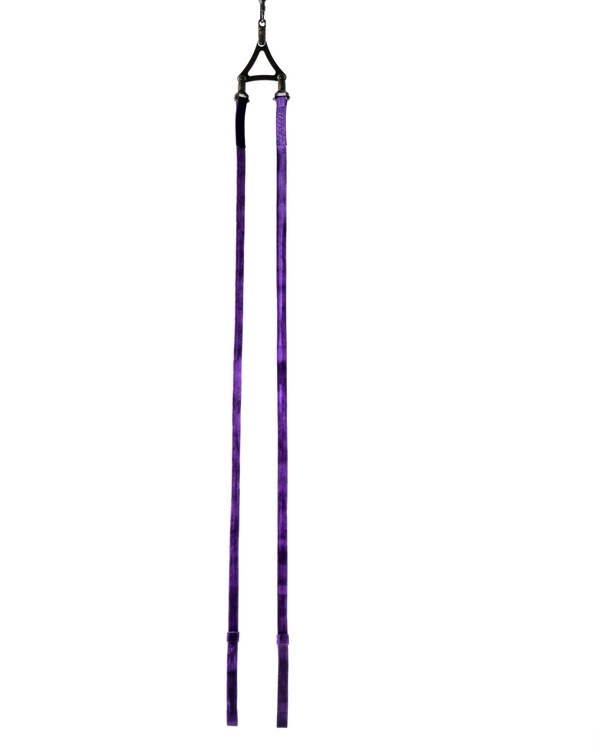 Циркові повітряні ремені посилені в бархаті 40 мм.