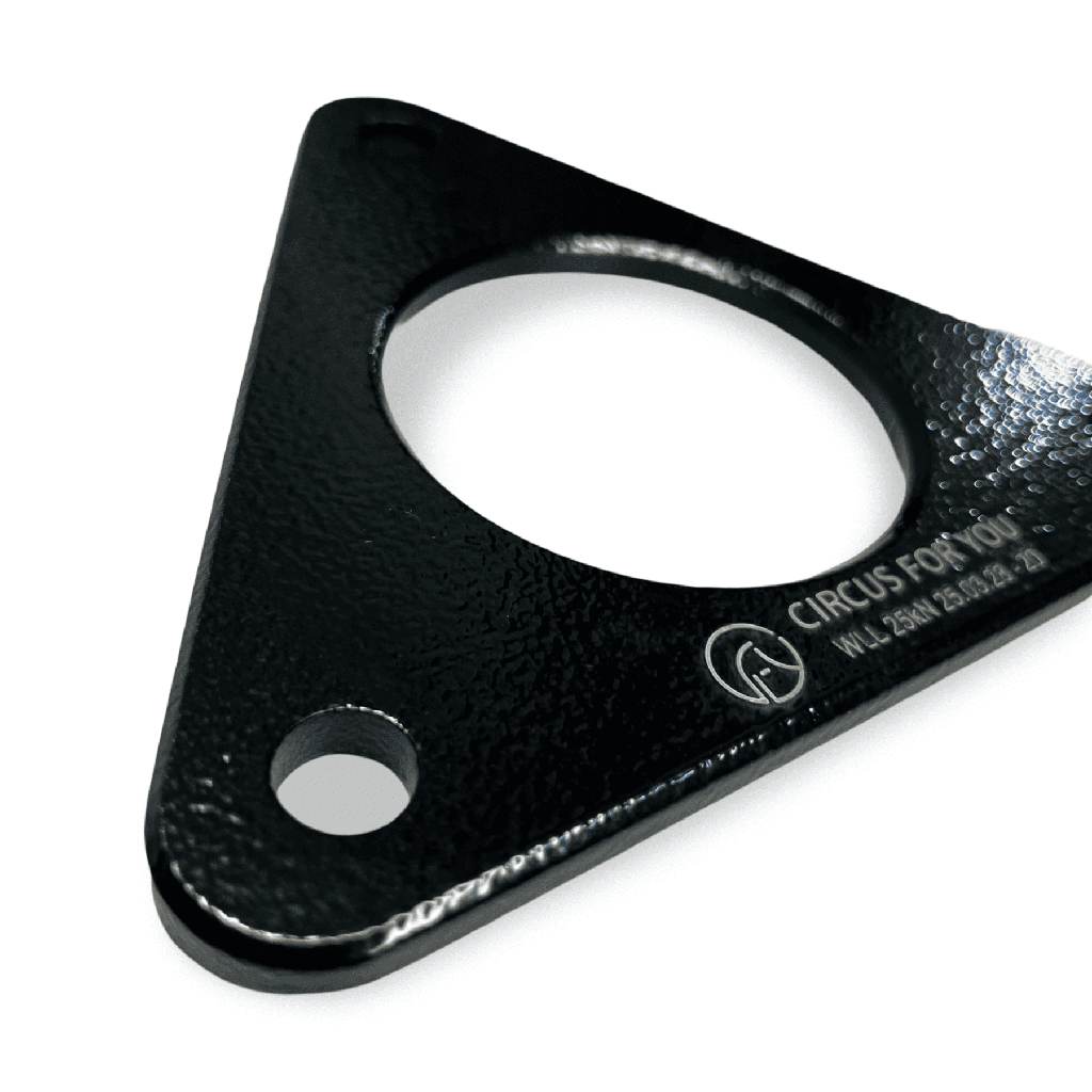 Трикутник ГРАЦІЯ для підвіски циркових ременів (сталевий)