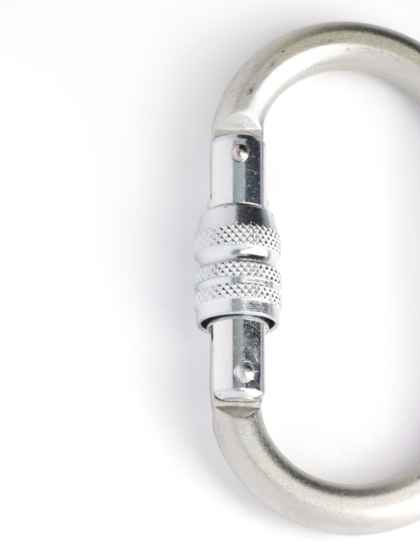 Карабін овал різьбова муфта FA (сталь)