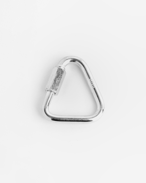 Карабін рапід - дельта 8 мм трикутний для ременів (сталь)