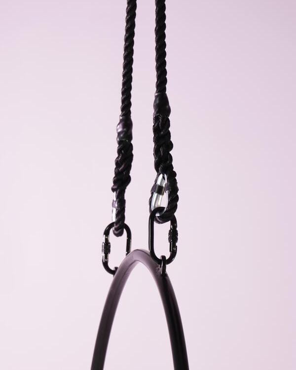 Трикутний підвіс для повітряного кільця з двома кріпленнями (капрон \ 20 мм)