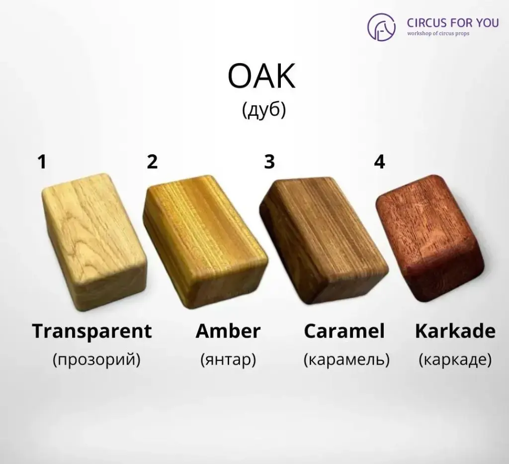 Кубики для еквілібру Дуб