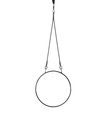Aerial hoop rigging set, two-point mount ( Kapron rope, 20 mm )